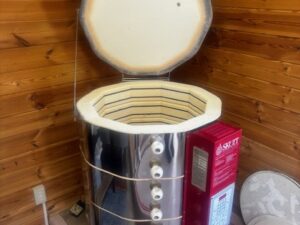 中古電気窯　スカット窯